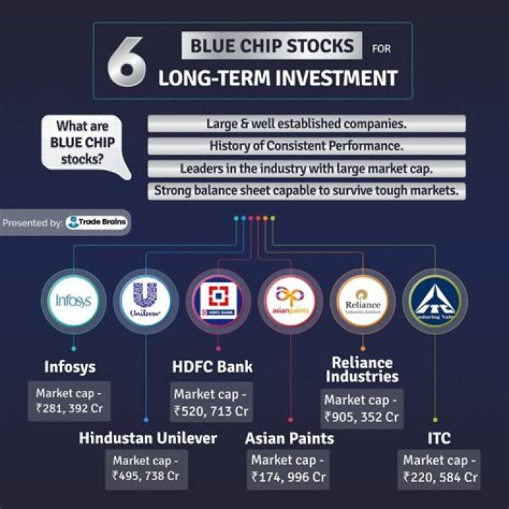 Are blue-chip stocks good for long term?