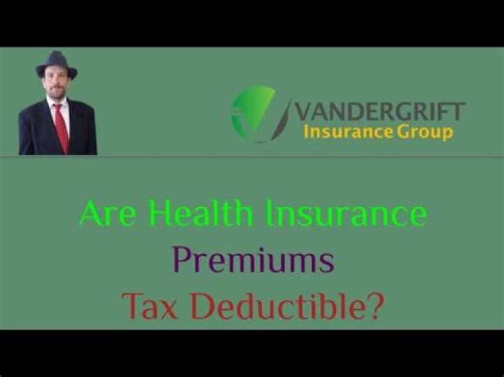 Can I deduct health insurance premiums paid for someone else?