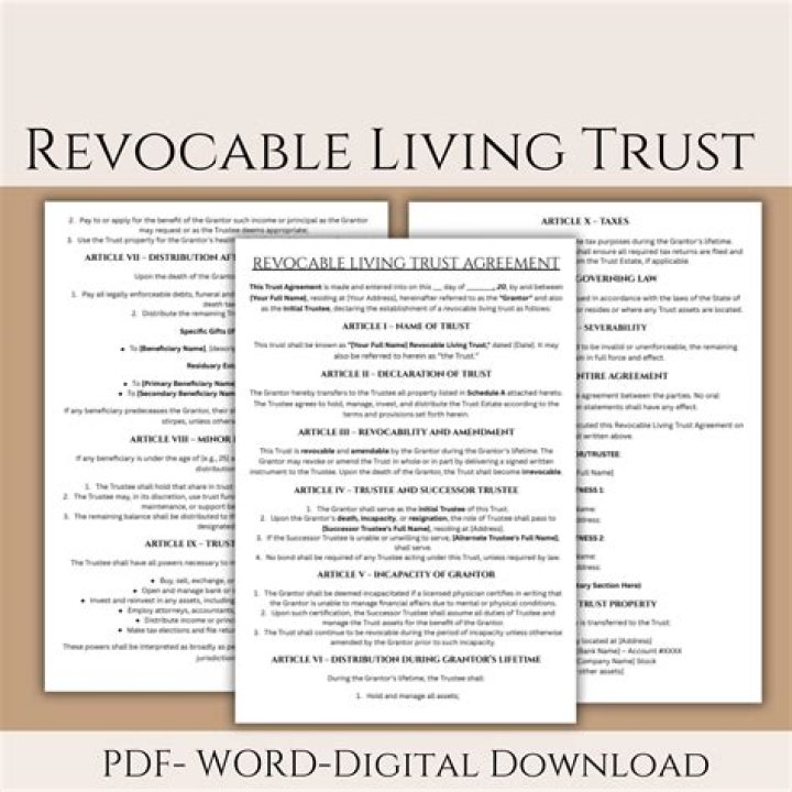 Can you sell a house that is in a revocable trust?