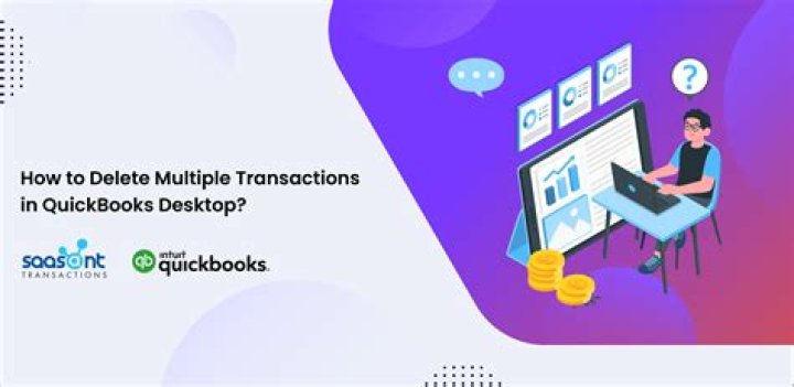 How do I delete multiple transactions in QuickBooks?