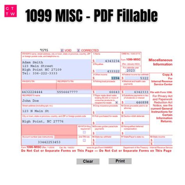 How do I fill out a 1099-MISC for an independent contractor?