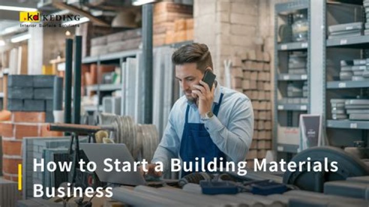 How do I start a business selling building materials?