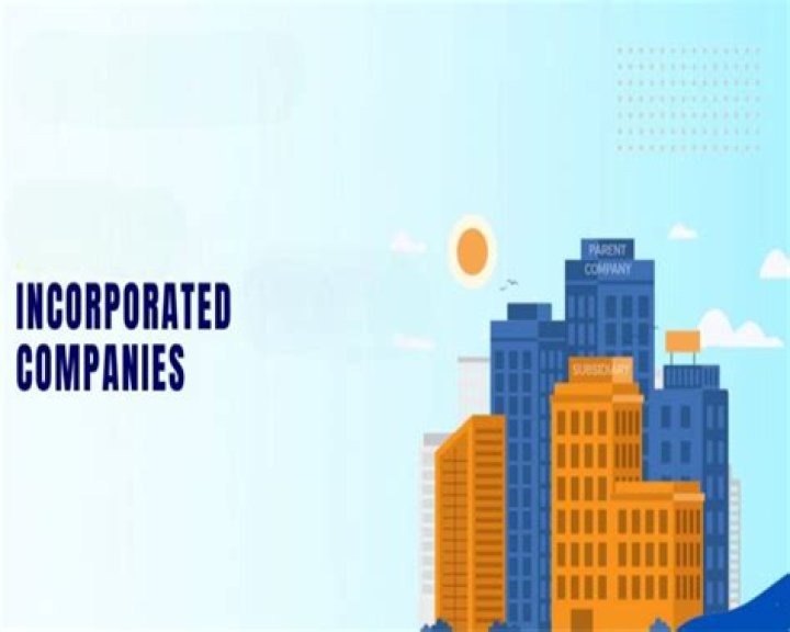 What are incorporated companies?