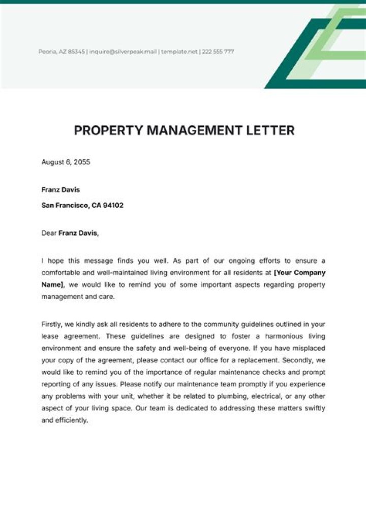 When should I use a property management company?