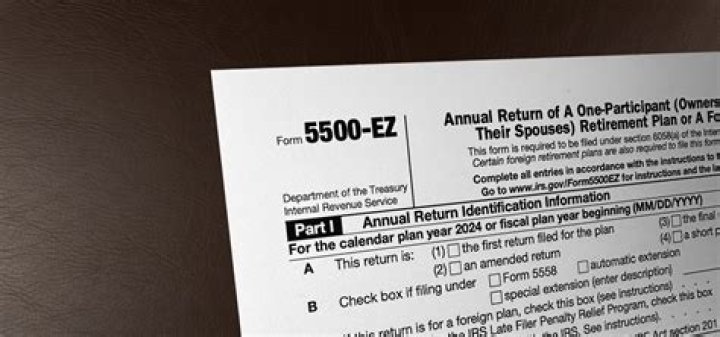 Who Must file Form 5500-EZ?